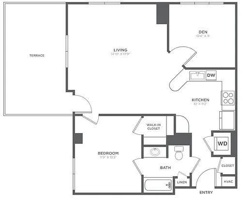 Floor plan A2D