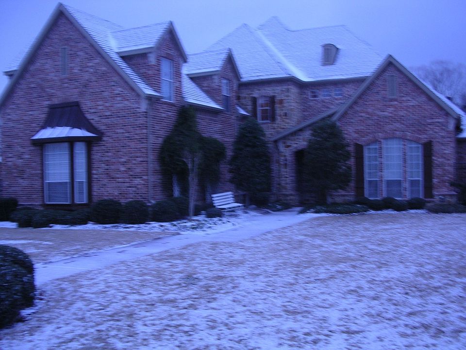 Snow in front
