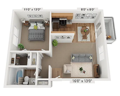 Floor plan Plan A2