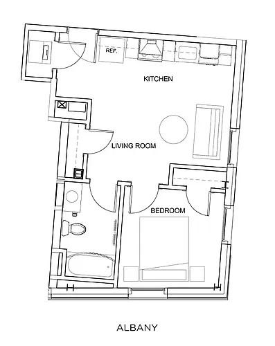 Floor plan Albany