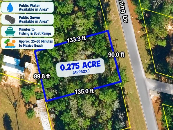 1120 CANNING Drive, Wewahitchka, FL 32465