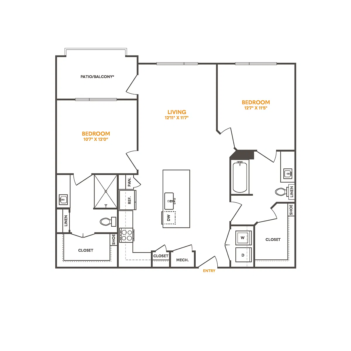 Floor plan B1