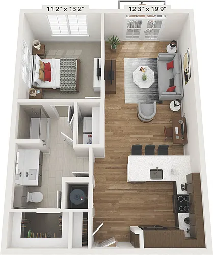 Floor plan A4