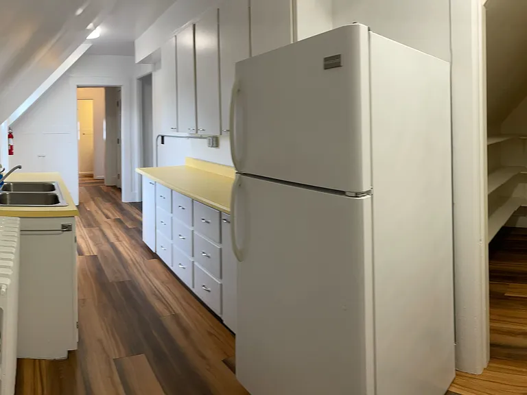 kitchen with walk in pantry