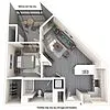 Floor plan Vive Luxe A2 Affordable