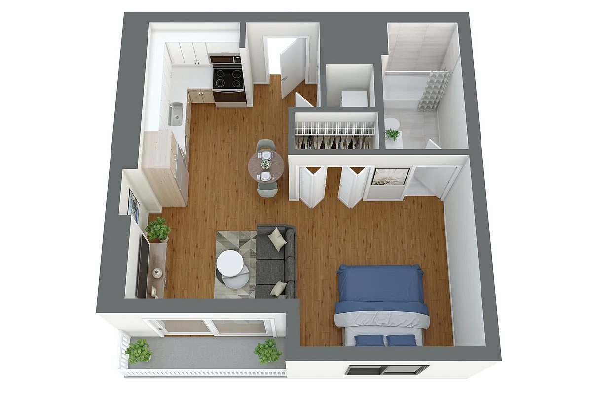 Floor plan S6 Studio