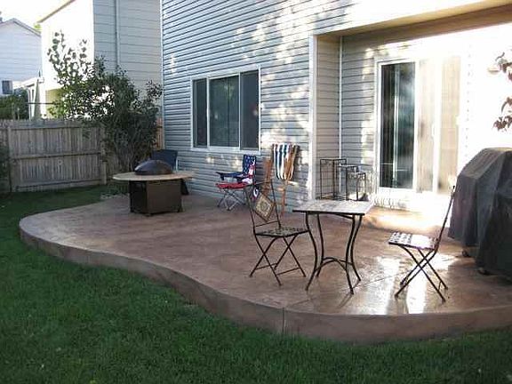 Rear Patio