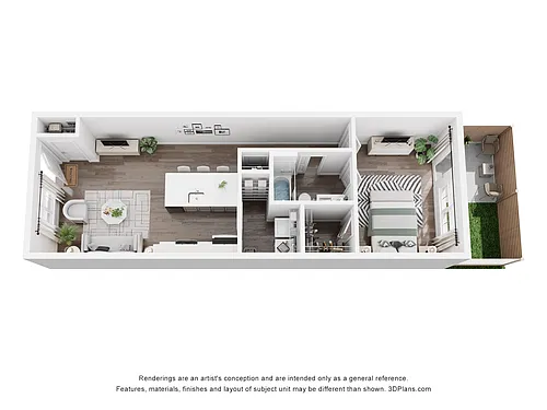 Floor plan Row House