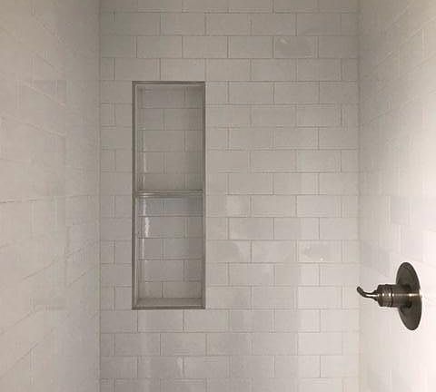 new shower