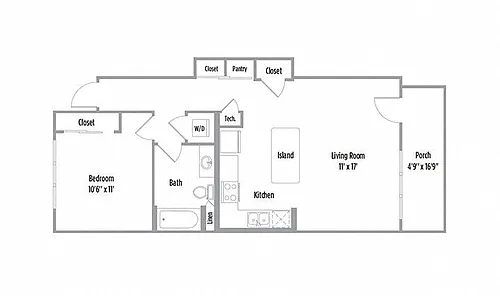 Floor plan A3 - Eastbridge