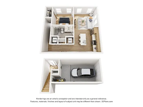 Floor plan Townhome A1
