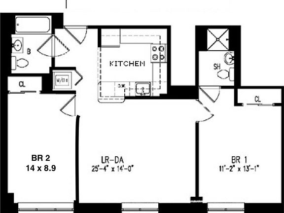 2nd image of 237 W 115th St APT 2B
