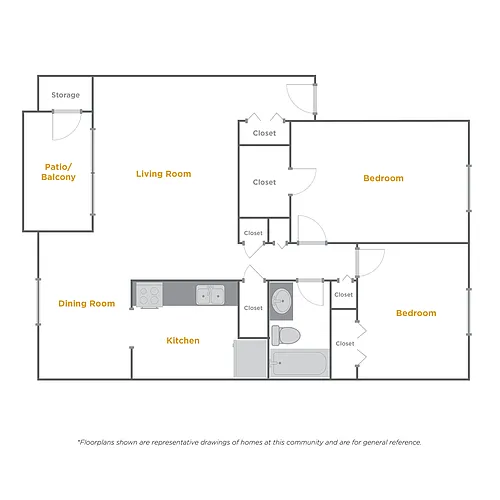 Floor plan The Collier