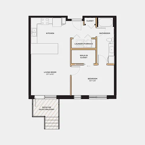 Floor plan A72