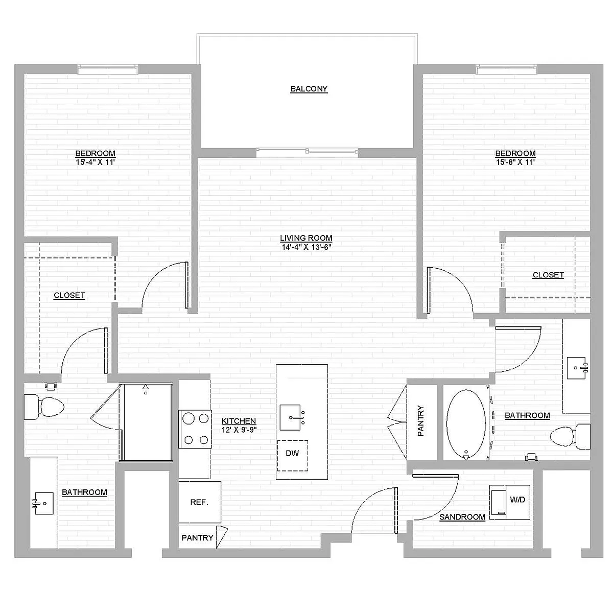 Floor plan B3