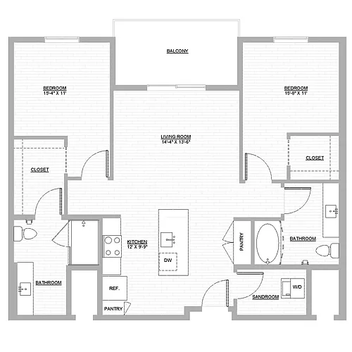 Floor plan B3