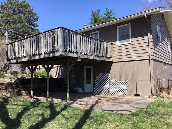 Walkout basement with large patio
