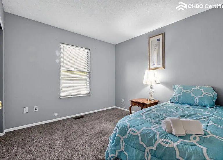 Twin Bed in the 4th Bedroom