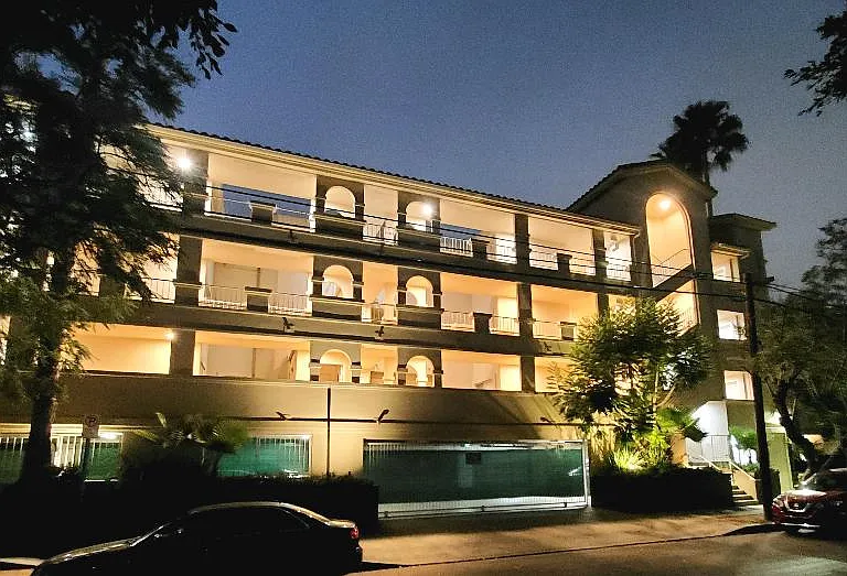 Building Night View