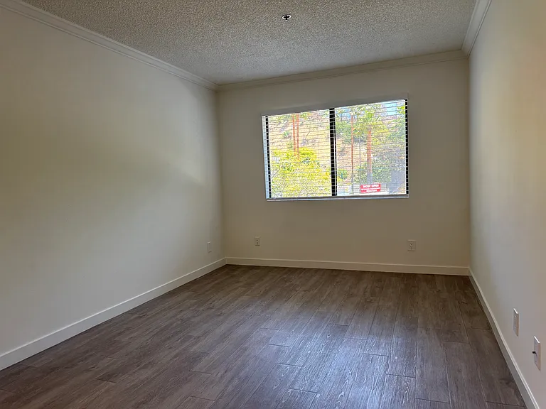 large and bright bedroom