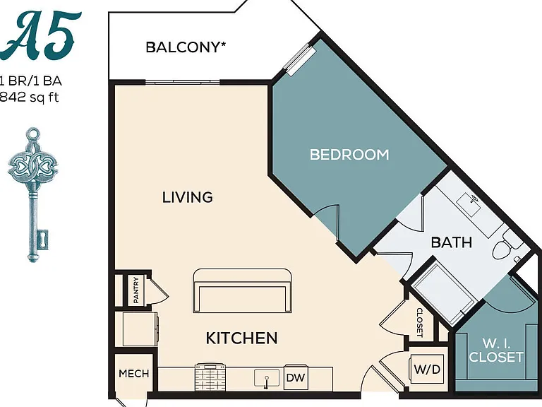 A5 floor plan Emeline Heights