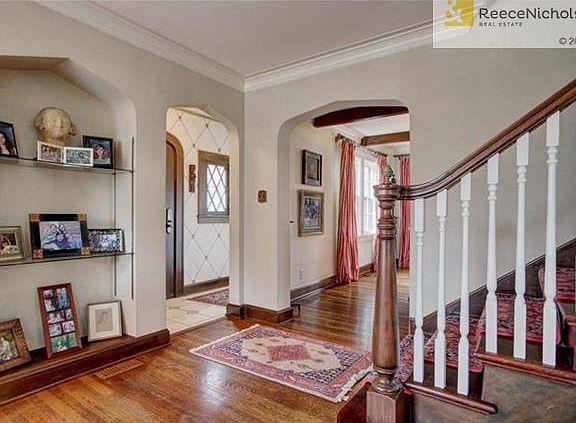 Gleaming hardwood floors!