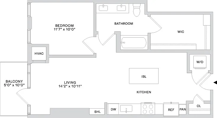 One Bedroom One Bedroom