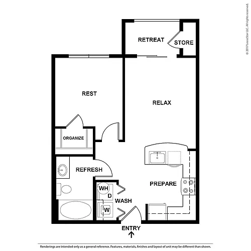 Floor plan A1