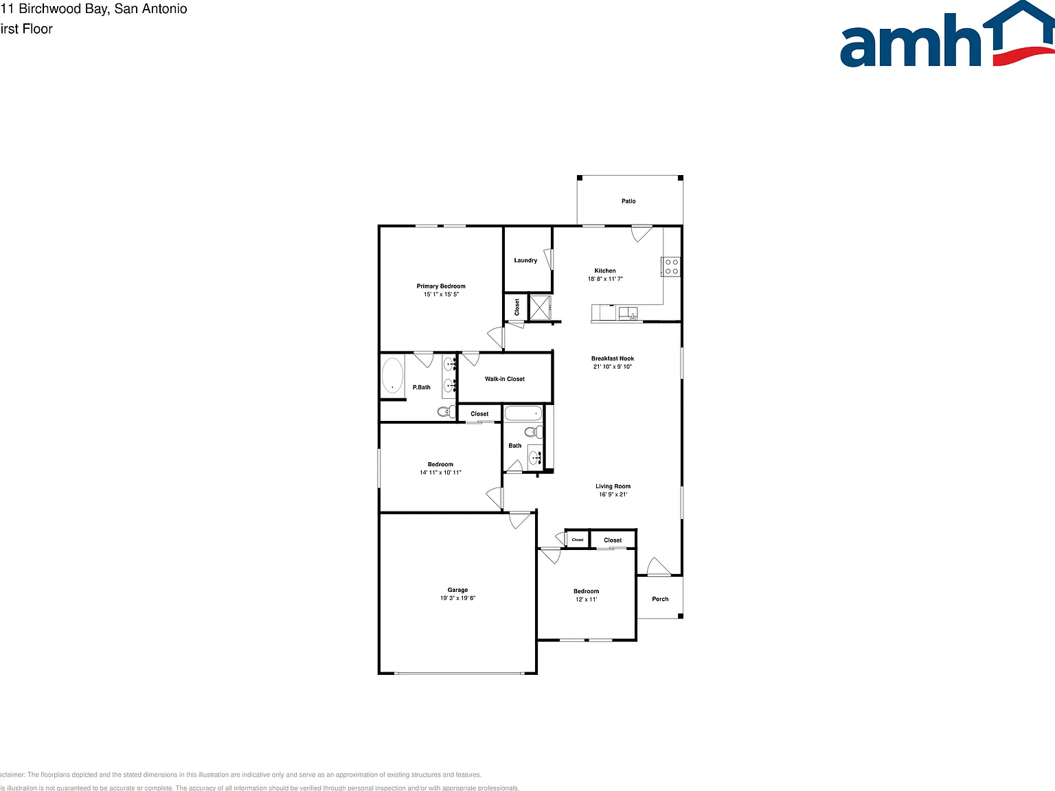 3 bed, 2.0 bath, 1608 sqft, $1,735 — Photo 2
