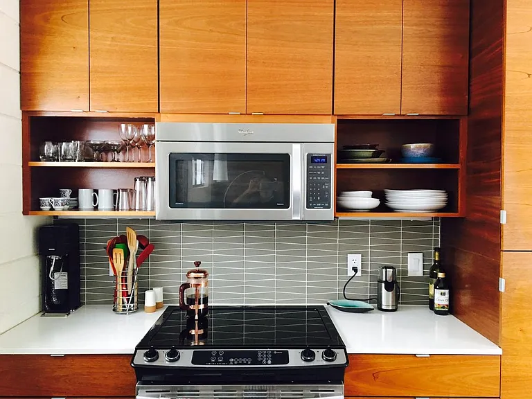 kitchen with stove
