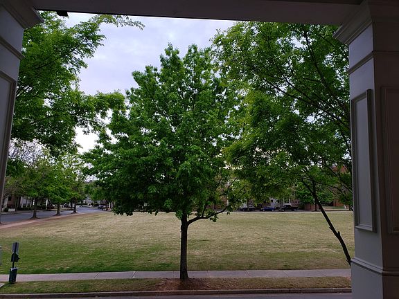 View from the front porch of the greenspace.