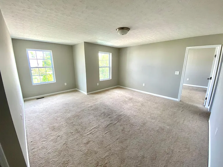 Open room on the second floor for family time