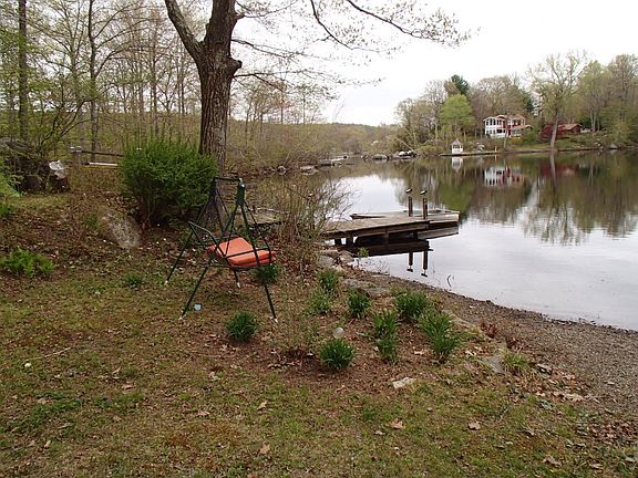 Lake & Dock in Rear of House