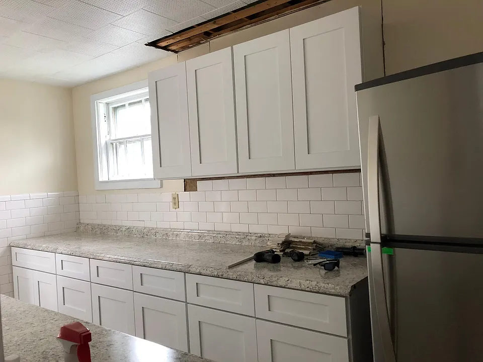 Beautiful kitchen with stainless steel appliances including 
