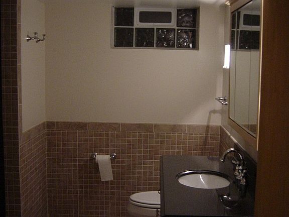 New Lower Level Bathroom