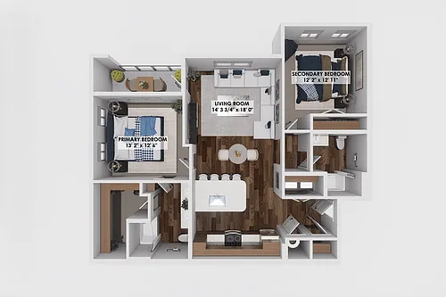 Floor plan Prospector (B2)