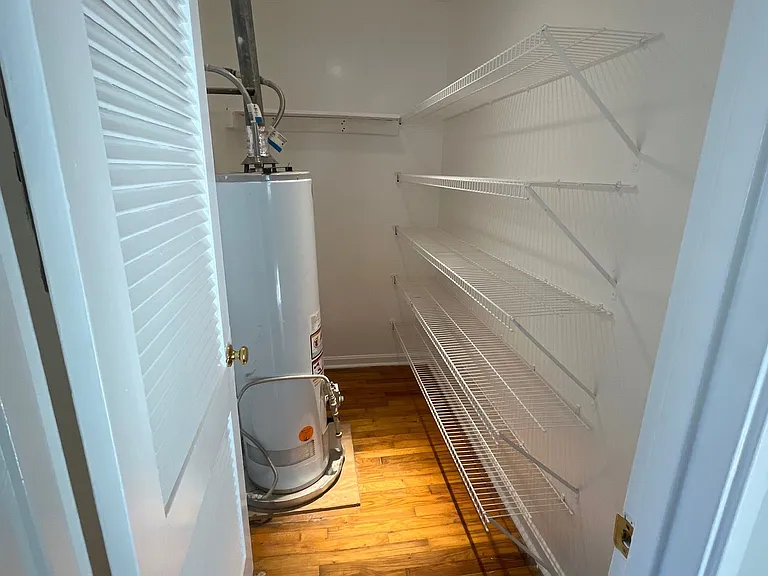 Hallway storage closet!