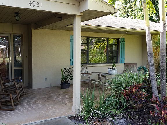 Front door and porch