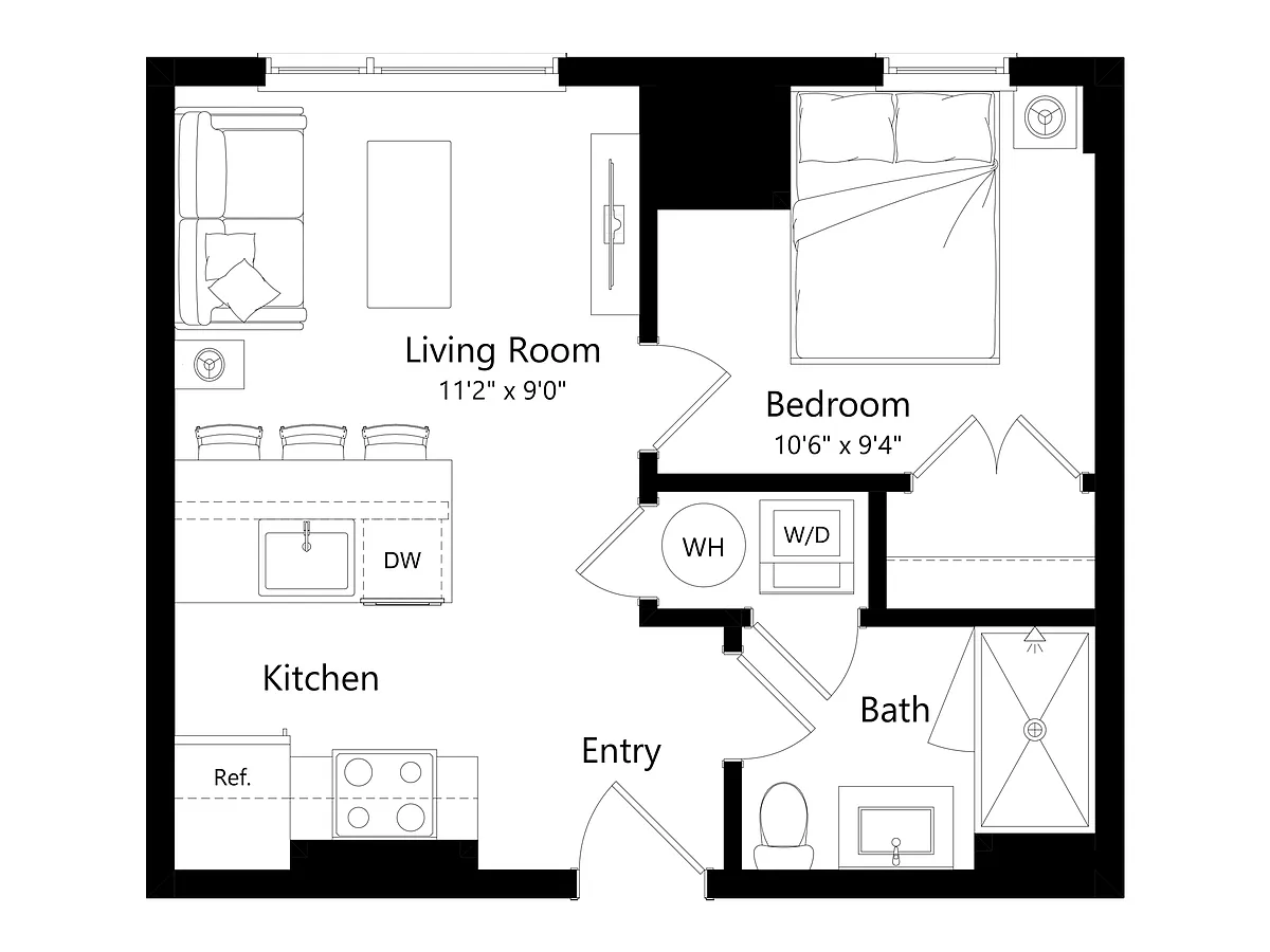 Floor plan A4