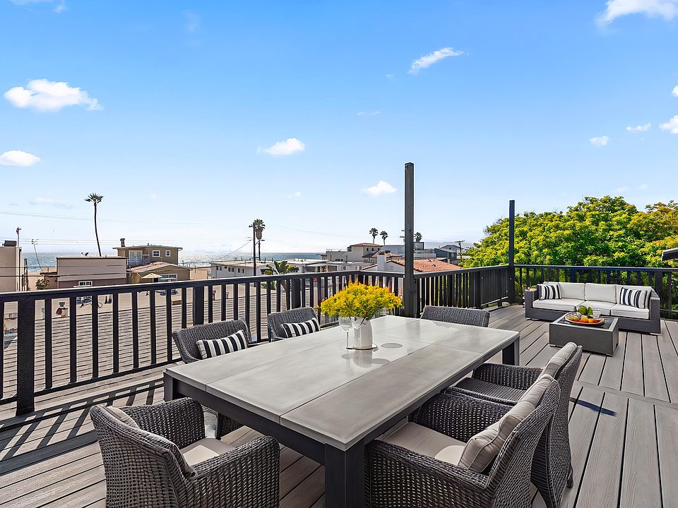 Incredible ocean views from the double deck rooftop patio.