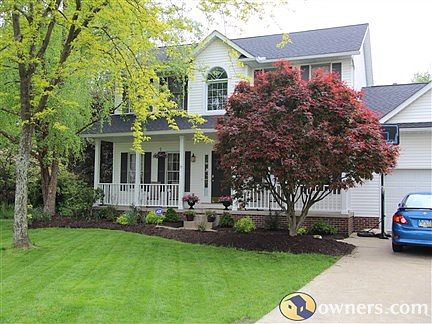 View from front of house