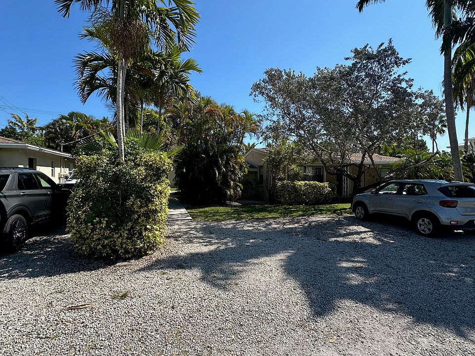 Front of the property, parking view