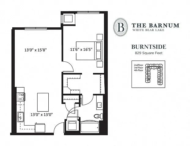 Floor plan Burntside