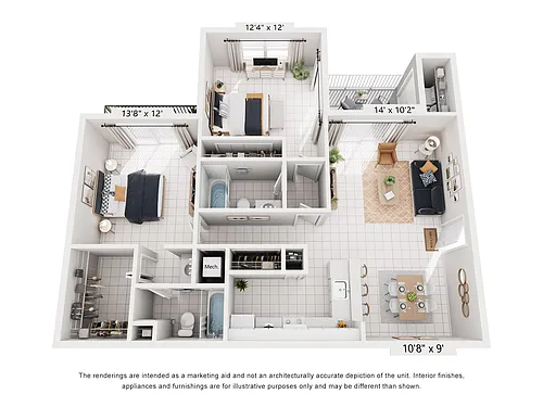 Floor plan Model B1