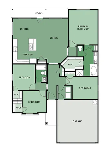 Floor plan The Baylor