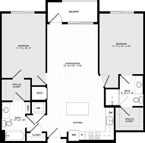 Floor plan C1K
