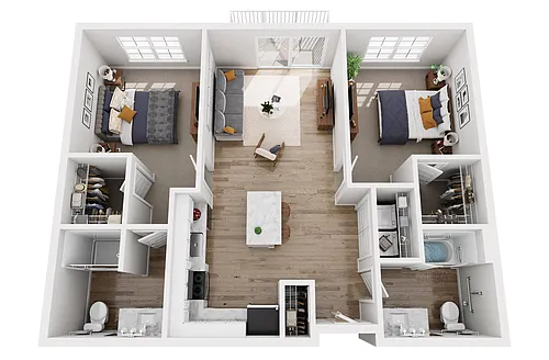 Floor plan Amber