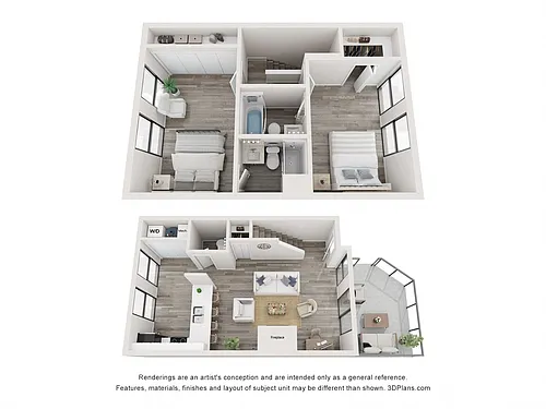 Floor plan Maple Townhome