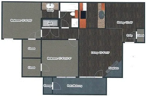 Floor plan B1