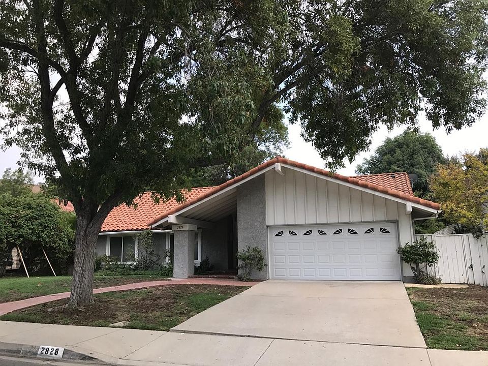 Front yard of the property